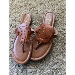 Brand New! Tory Burch Miller Sandal Dupe